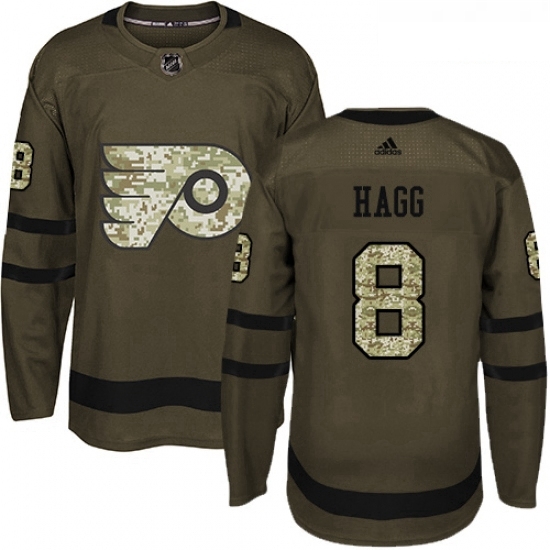 Youth Adidas Philadelphia Flyers 8 Robert Hagg Authentic Green Salute to Service NHL Jersey Youth Adidas Philadelphia Flyers 8 Robert Hagg Authentic Green Salute to Service NHL Jersey