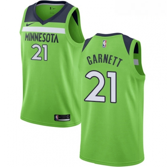 Mens Nike Minnesota Timberwolves 21 Kevin Garnett Authentic Green NBA Jersey Statement Edition Mens Nike Minnesota Timberwolves 21 Kevin Garnett Authentic Green NBA Jersey Statement Edition