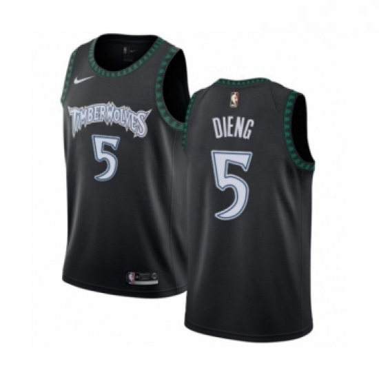 Mens Nike Minnesota Timberwolves 5 Gorgui Dieng Authentic Black Hardwood Classics Jersey Mens Nike Minnesota Timberwolves 5 Gorgui Dieng Authentic Black Hardwood Classics Jersey