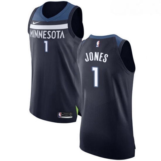 Womens Nike Minnesota Timberwolves 1 Tyus Jones Authentic Navy Blue Road NBA Jersey Icon Edition Womens Nike Minnesota Timberwolves 1 Tyus Jones Authentic Navy Blue Road NBA Jersey Icon Edition