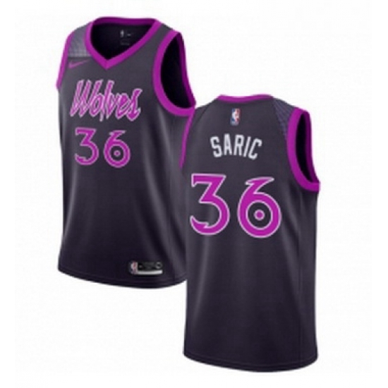 Womens Nike Minnesota Timberwolves 36 Dario Saric Swingman Purple NBA Jersey City Edition Womens Nike Minnesota Timberwolves 36 Dario Saric Swingman Purple NBA Jersey City Edition