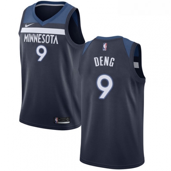 Womens Nike Minnesota Timberwolves 9 Luol Deng Swingman Navy Blue NBA Jersey Icon Edition Womens Nike Minnesota Timberwolves 9 Luol Deng Swingman Navy Blue NBA Jersey Icon Edition