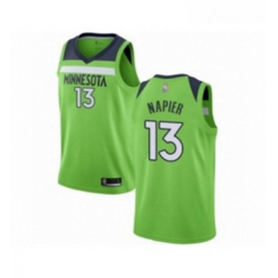 Youth Minnesota Timberwolves 13 Shabazz Napier Swingman Green Basketball Jersey Statement Edition Youth Minnesota Timberwolves 13 Shabazz Napier Swingman Green Basketball Jersey Statement Edition