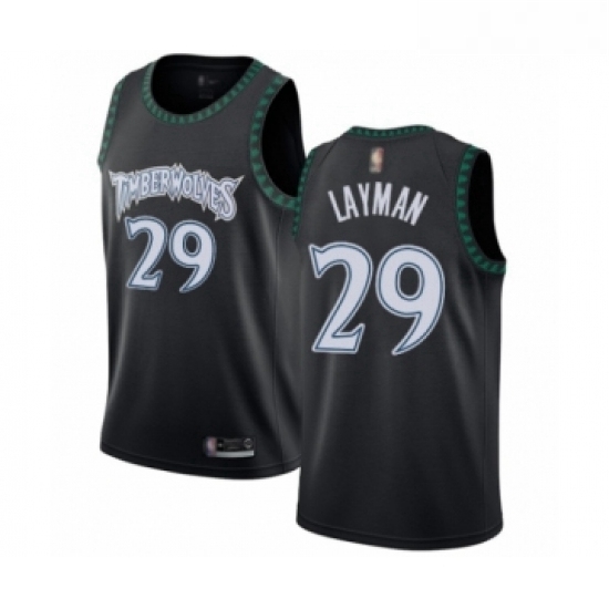 Youth Minnesota Timberwolves 29 Jake Layman Swingman Black Hardwood Classics Jersey Youth Minnesota Timberwolves 29 Jake Layman Swingman Black Hardwood Classics Jersey
