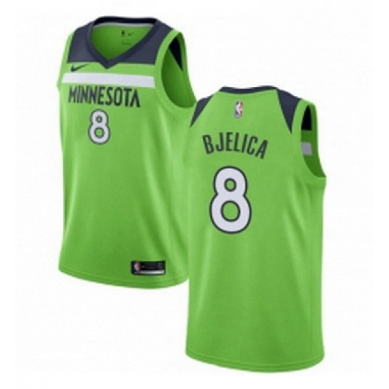 Youth Nike Minnesota Timberwolves 8 Nemanja Bjelica Swingman Green NBA Jersey Statement Edition Youth Nike Minnesota Timberwolves 8 Nemanja Bjelica Swingman Green NBA Jersey Statement Edition