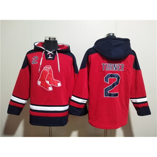Men Boston Red Sox 2 Justin Turner Red Ageless Must Have Lace Up Pullover Hoodie Men Boston Red Sox 2 Justin Turner Red Ageless Must Have Lace Up Pullover Hoodie