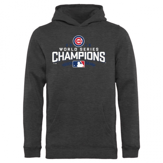 Men Chicago Cubs Black 2016 World Series Champions Men Pullover Hoodie Men Chicago Cubs Black 2016 World Series Champions Men Pullover Hoodie