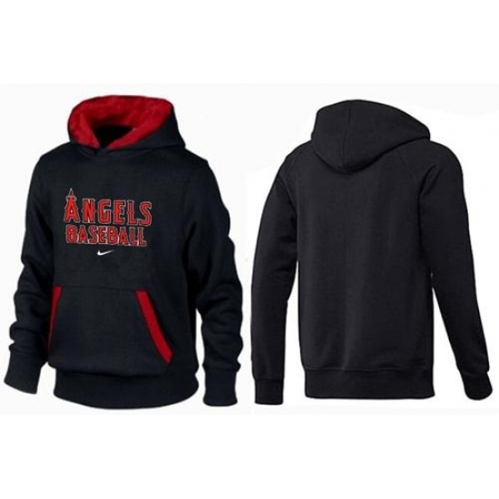 MLB Men Nike Los Angeles Angels of Anaheim Pullover Hoodie BlackRed MLB Men Nike Los Angeles Angels of Anaheim Pullover Hoodie BlackRed