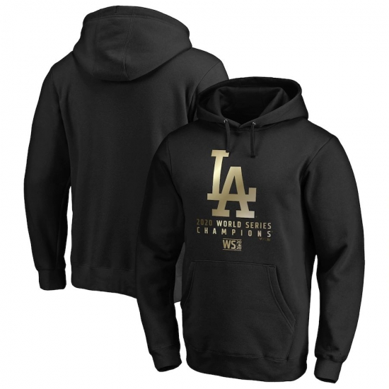 Men Los Angeles Dodgers 2020 World Series Champions Parade Pullover Hoodie Black Men Los Angeles Dodgers 2020 World Series Champions Parade Pullover Hoodie Black