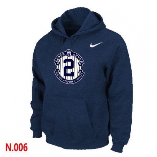 MLB Men Nike New York Yankees 2 Derek Jeter Pullover Hoodie Navy MLB Men Nike New York Yankees 2 Derek Jeter Pullover Hoodie Navy