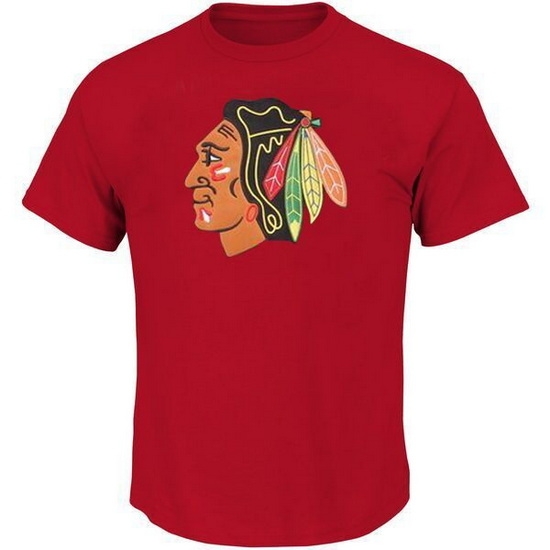 Chicago Blackhawks Men T Shirt 009 Chicago Blackhawks Men T Shirt 009