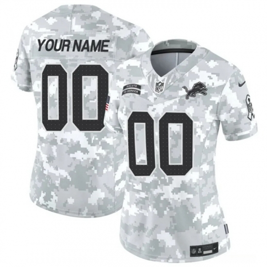 Women Active Player Custom 2024 F U S E Arctic Camo Salute To Service Limited Stitched Jersey Women Active Player Custom 2024 F U S E Arctic Camo Salute To Service Limited Stitched Jersey