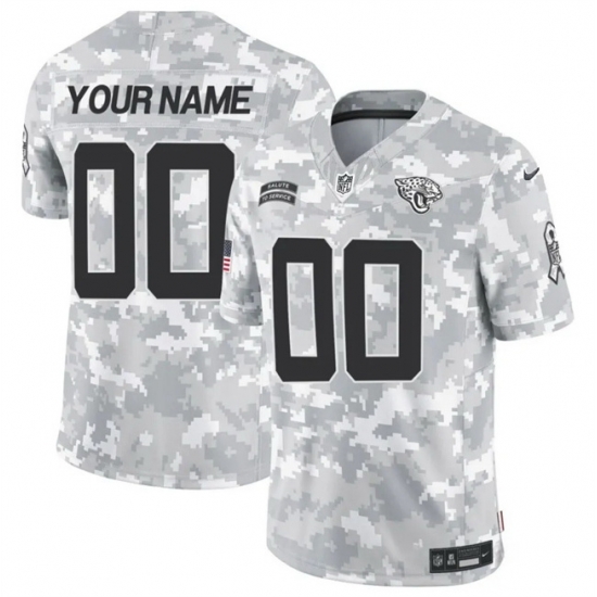 Men Jacksonville Jaguars Active Player Custom 2024 F U S E Arctic Camo Salute To Service Limited Stitched Football Jersey Men Jacksonville Jaguars Active Player Custom 2024 F U S E Arctic Camo Salute To Service Limited Stitched Football Jersey