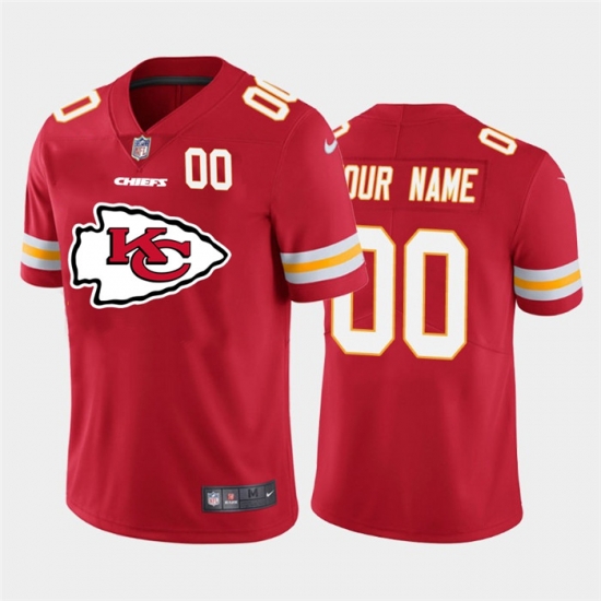 Men Women Youth Toddler Kansas City Chiefs Custom Red Men Nike Big Team Logo Player Vapor Limited NFL Jersey Men Women Youth Toddler Kansas City Chiefs Custom Red Men Nike Big Team Logo Player Vapor Limited NFL Jersey