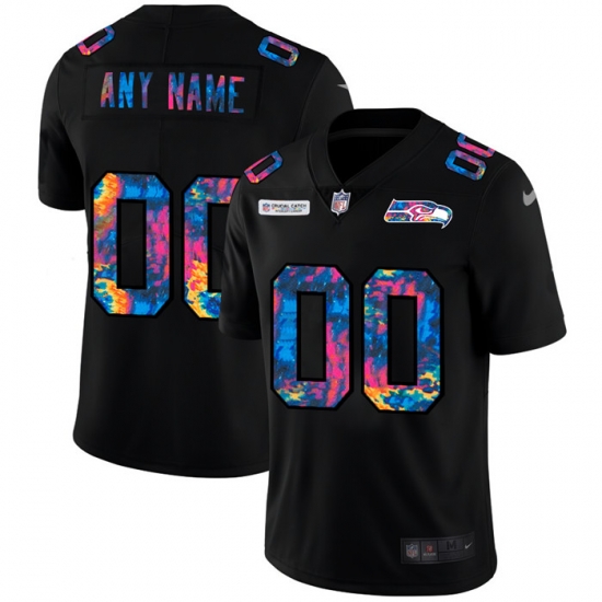 Men Women Youth Toddler Seattle Seahawks Custom Men Nike Multi Color Black 2020 NFL Crucial Catch Vapor Untouchable Limited Jersey Men Women Youth Toddler Seattle Seahawks Custom Men Nike Multi Color Black 2020 NFL Crucial Catch Vapor Untouchable Limited Jersey