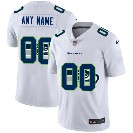 Men Women Youth Toddler Seattle Seahawks Custom White Men Nike Team Logo Dual Overlap Limited NFL Jersey Men Women Youth Toddler Seattle Seahawks Custom White Men Nike Team Logo Dual Overlap Limited NFL Jersey