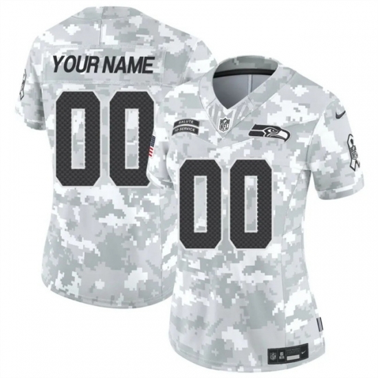 Women Seattle Seahawks Active Player Custom 2024 F U S E Arctic Camo Salute To Service Limited Stitched Football Jersey Women Seattle Seahawks Active Player Custom 2024 F U S E Arctic Camo Salute To Service Limited Stitched Football Jersey