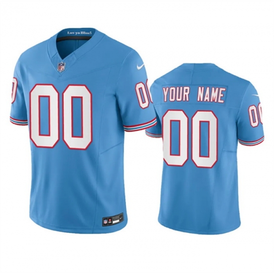 Men Women youth Tennessee Titans Active Player Custom Light Blue 2023 F U S E Vapor Limited Throwback Stitched Football Jersey Men Women youth Tennessee Titans Active Player Custom Light Blue 2023 F U S E Vapor Limited Throwback Stitched Football Jersey