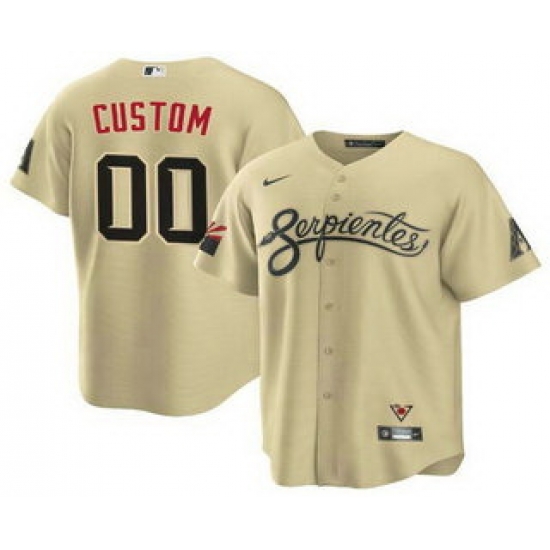 Men Women Youth Toddler Arizona Diamondbacks ACTIVE PLAYER Custom 2021 Gold City Connect Cool Base Stitched MLB Jersey Men Women Youth Toddler Arizona Diamondbacks ACTIVE PLAYER Custom 2021 Gold City Connect Cool Base Stitched MLB Jersey