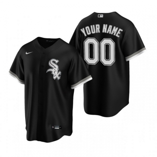 Men Women Youth Toddler All Size Chicago White Sox Custom Nike Black Stitched MLB Cool Base Jersey Men Women Youth Toddler All Size Chicago White Sox Custom Nike Black Stitched MLB Cool Base Jersey