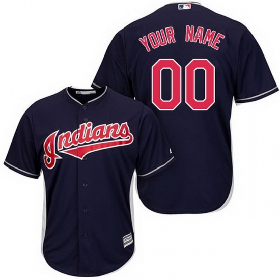 Men Women Youth Toddler All Size Replica Navy Blue Baseball Alternate Youth Jersey Customized Cleveland Indians Cool Base Men Women Youth Toddler All Size Replica Navy Blue Baseball Alternate Youth Jersey Customized Cleveland Indians Cool Base