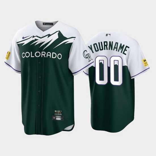 Men Women Youth Colorado Rockies Active Player Custom 2022 Green City Connect Stitched Baseball Jerseys Men Women Youth Colorado Rockies Active Player Custom 2022 Green City Connect Stitched Baseball Jerseys