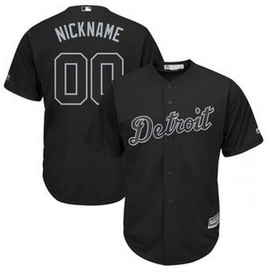 Men Women Youth Toddler All Size Detroit Tigers Majestic 2019 Players Weekend Cool Base Roster Custom Black Jersey Men Women Youth Toddler All Size Detroit Tigers Majestic 2019 Players Weekend Cool Base Roster Custom Black Jersey