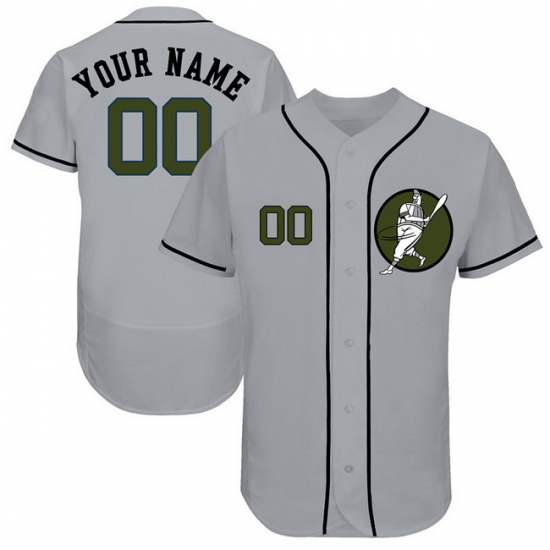 Men Women Youth Toddler All Size Houston Astros Gray Customized Green Logo Flexbase New Design Jersey Men Women Youth Toddler All Size Houston Astros Gray Customized Green Logo Flexbase New Design Jersey
