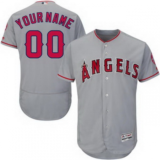 Men Women Youth All Size Los Angeles Angels of Anaheim Majestic Alternate Scarlet Flex Base Authentic Collection Custom Jersey Grey Men Women Youth All Size Los Angeles Angels of Anaheim Majestic Alternate Scarlet Flex Base Authentic Collection Custom Jersey Grey