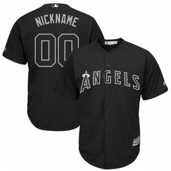 Men Women Youth Toddler All Size Los Angeles Angels Majestic 2019 Players Weekend Cool Base Roster Custom Black Jersey Men Women Youth Toddler All Size Los Angeles Angels Majestic 2019 Players Weekend Cool Base Roster Custom Black Jersey
