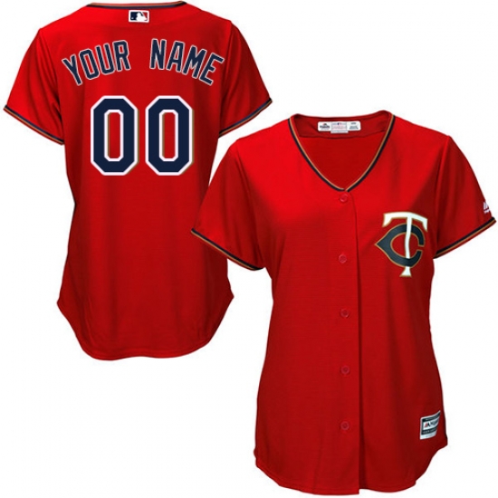 Men Women Youth All Size Minnesota Twins Custom Cool Base MLB jersey Red Men Women Youth All Size Minnesota Twins Custom Cool Base MLB jersey Red