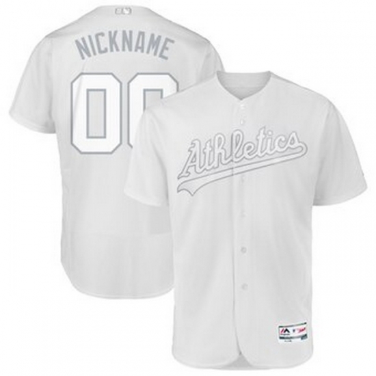 Men Women Youth Toddler All Size Oakland Athletics Majestic 2019 Players Weekend Flex Base Authentic Roster Custom White Jersey Men Women Youth Toddler All Size Oakland Athletics Majestic 2019 Players Weekend Flex Base Authentic Roster Custom White Jersey