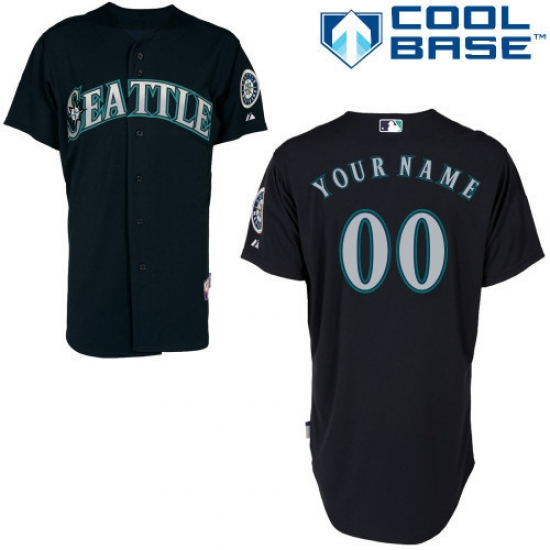 Men Women Youth All Size Seattle Mariners Black Customized Cool Base Jersey 3 Men Women Youth All Size Seattle Mariners Black Customized Cool Base Jersey 3