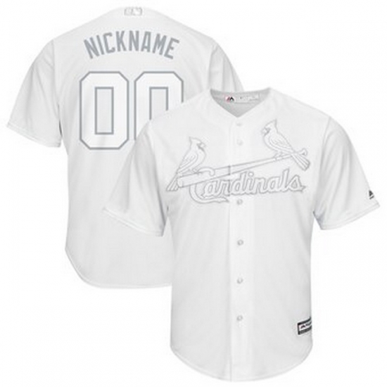 Men Women Youth Toddler All Size St. Louis St.Louis Cardinals Majestic 2019 Players Weekend Cool Base Roster Custom White Jersey Men Women Youth Toddler All Size St. Louis St.Louis Cardinals Majestic 2019 Players Weekend Cool Base Roster Custom White Jersey