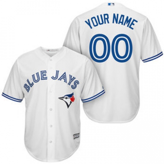 Men Women Youth All Size Toronto Blue Jays Cool Base Custom Jersey White 3 Men Women Youth All Size Toronto Blue Jays Cool Base Custom Jersey White 3
