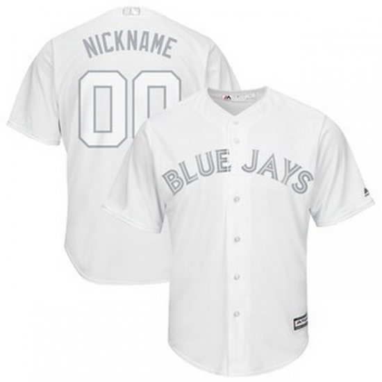 Men Women Youth Toddler All Size Toronto Blue Jays Majestic 2019 Players Weekend Cool Base Roster Custom White Jersey Men Women Youth Toddler All Size Toronto Blue Jays Majestic 2019 Players Weekend Cool Base Roster Custom White Jersey