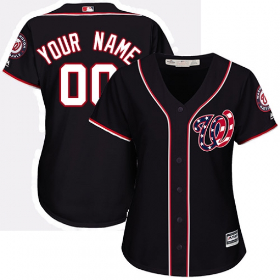 Men Women Youth All Size Washington Nationals Cool Base Custom Jersey Navy Blue Men Women Youth All Size Washington Nationals Cool Base Custom Jersey Navy Blue