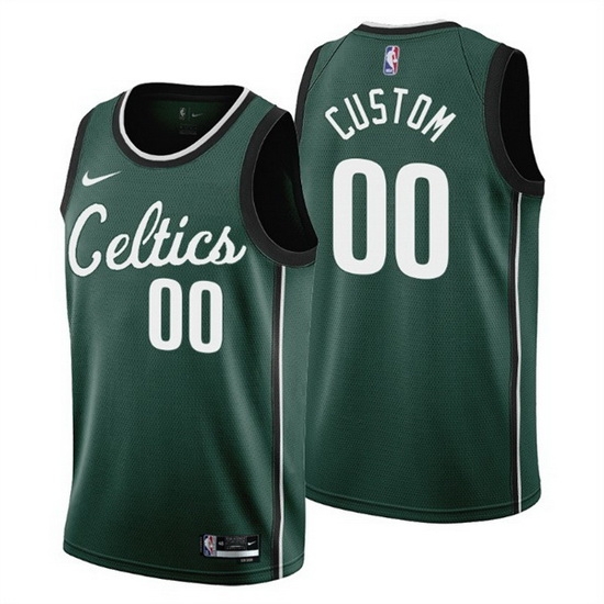 Men Boston Celtics Active Player Custom 2022 23 Green City Edition Stitched Basketball Jersey Men Boston Celtics Active Player Custom 2022 23 Green City Edition Stitched Basketball Jersey