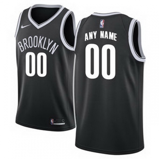 Men Women Youth Toddler All Size Nike Brooklyn Nets Customized Authentic Black NBA City Edition Jersey 2 Men Women Youth Toddler All Size Nike Brooklyn Nets Customized Authentic Black NBA City Edition Jersey 2