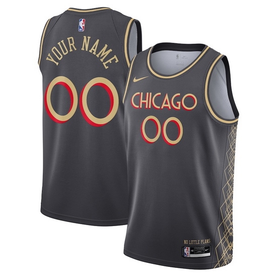 Men Women Youth Toddler Chicago Bulls City Edition Custom Nike NBA Stitched Jersey Men Women Youth Toddler Chicago Bulls City Edition Custom Nike NBA Stitched Jersey
