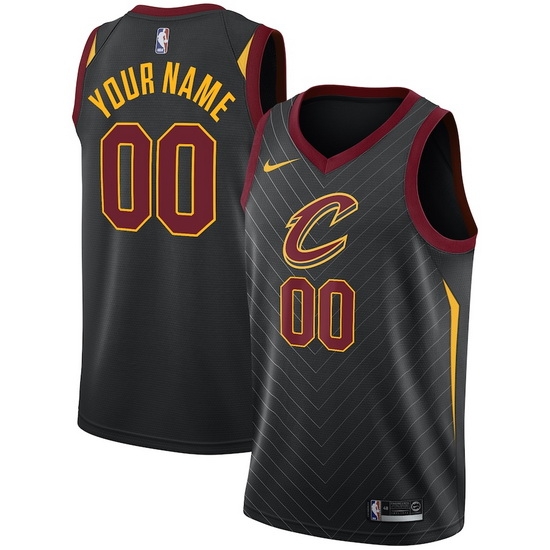 Men Women Youth Toddler Cleveland Cavaliers Black Custom Adidas NBA Stitched Jersey Men Women Youth Toddler Cleveland Cavaliers Black Custom Adidas NBA Stitched Jersey