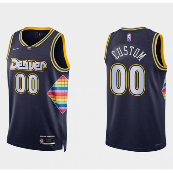 Men Women Youth Toddler Denver Nuggets Active Players Custom 2021 22 City Edition 75th Anniversary Stitched Jersey Men Women Youth Toddler Denver Nuggets Active Players Custom 2021 22 City Edition 75th Anniversary Stitched Jersey