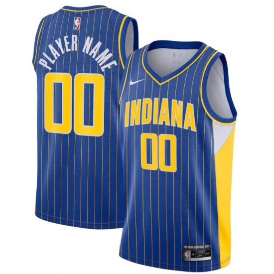 Men Women Youth Toddler Indiana Pacers Blue Custom Nike NBA Stitched Jersey Men Women Youth Toddler Indiana Pacers Blue Custom Nike NBA Stitched Jersey