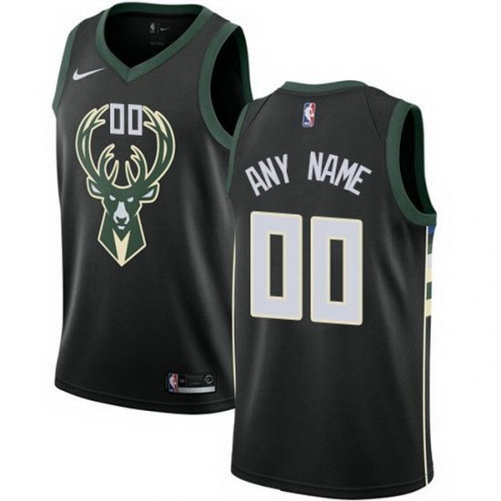 Men Women Youth Toddler All Size Nike Milwaukee Bucks Customized Swingman Black Alternate NBA Statement Edition Jersey Men Women Youth Toddler All Size Nike Milwaukee Bucks Customized Swingman Black Alternate NBA Statement Edition Jersey