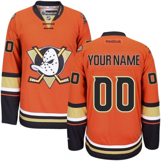Men Women Youth Toddler Youth Orange Jersey - Customized Reebok Anaheim Ducks Third Men Women Youth Toddler Youth Orange Jersey - Customized Reebok Anaheim Ducks Third