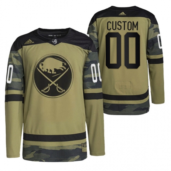 Men Buffalo Sabres ACTIVE PLAYER Custom 2022 Camo Military Appreciation Night Stitched jersey Men Buffalo Sabres ACTIVE PLAYER Custom 2022 Camo Military Appreciation Night Stitched jersey