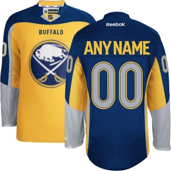 Men Women Youth Toddler Youth Gold Jersey - Customized Reebok Buffalo Sabres Third Men Women Youth Toddler Youth Gold Jersey - Customized Reebok Buffalo Sabres Third