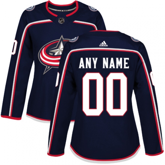 Men Women Youth Toddler Navy Blue Jersey - Customized Adidas Columbus Blue Jackets Home II Men Women Youth Toddler Navy Blue Jersey - Customized Adidas Columbus Blue Jackets Home II