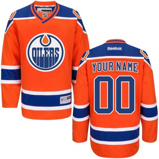 Men Women Youth Toddler Youth Orange Jersey - Customized Reebok Edmonton Oilers Third Men Women Youth Toddler Youth Orange Jersey - Customized Reebok Edmonton Oilers Third