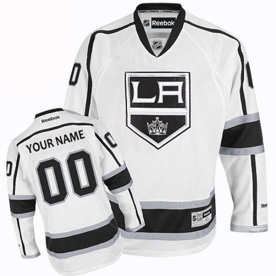 Men Women Youth Toddler White Jersey - Customized Adidas Los Angeles Kings Away Men Women Youth Toddler White Jersey - Customized Adidas Los Angeles Kings Away